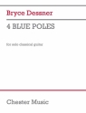 4 Blue Poles for guitar