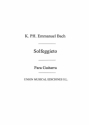 Carl Philipp Emanuel Bach, Solfeggietto (Guitar) Gitarre Buch