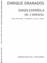 Danza Espanola No.2 Oriental Clarinet or Tenor Saxophone and Piano Buch