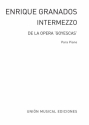 Intermezzo From Goyescas Piano Klavier Buch