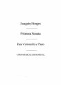 Raul Borges, Primera Sonata Cello und Klavier Buch