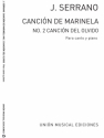 Cancin De Marinela no.2 De La Cancion Del Olvido para canto y piano