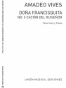 Cancion Del Ruisenor De Dona Francisquita Vocal and Piano Buch