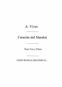 Cancion De Marabu De Dona Francisquita Vocal and Piano Buch