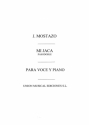 Mostazo Mi Jaca Vocal and Piano Buch