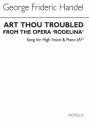 Georg Friedrich Hndel, Art Thou Troubled High Voice and Piano Buch