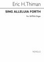 Eric Thiman, Sing Alleluia Forth SATB and Organ Chorpartitur