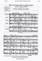 Samuel Wesley, Thou Wilt Keep Him SATB and Organ Chorpartitur