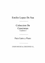 Emilio Lopez De Saa, Emilio Lopez De Saa: Canciones Volume 1 Vocal and Piano Buch