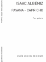 Isaac Albniz, Albeniz Pavana Capricho (tarrega) Gitarre Buch