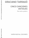 Cinco Canciones Antiguas Vocal and Guitar Buch