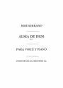 Jose Serrano, Alma De Dios No.3 Seguidillas Vocal Klavierauszug