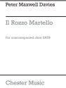 Peter Maxwell Davies: Il Rozzo Martello SATB Vocal Score