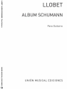 Robert Schumann, Album (Llobet) For Guitar Gitarre Buch