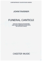 Funeral Canticle for mixed chorus, solo tenor (or baritone) (with opt. strings) score