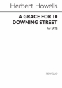 Herbert Howells, A Grace For 10 Downing Street SATB Chorpartitur