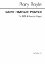 Rory Boyle, Saint Francis' Prayer SATB and Organ Chorpartitur