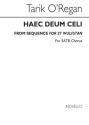 Tarik O'Regan, Haec Deum Celi (SATB) SATB Buch