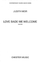 Love bade me welcome for mixed chorus a cappella score