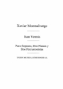 Xavier Montsalvatage, Xavier Montsalvatge: Sum Vermis Soprano, Piano, Percussion Stimmen-Set