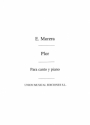 Enrique Morera, Enrique Morera: Plor Vocal and Piano Buch