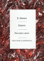 Enrique Morera, Enrique Morera: Enterro Vocal and Piano Buch