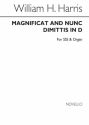 Sir William Henry Harris, Magnificat And Nunc Dimittis In D SSA Organ Accompaniment Chorpartitur