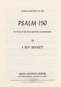 F. Roy Bennett: Psalm 150 Voice, Piano Accompaniment Vocal Score