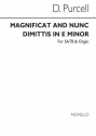 Daniel Purcell, Magnificat And Nunc Dimittis In E Minor SATB and Organ Chorpartitur