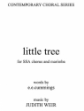 Judith Weir: Little Tree (Full Score) SSA, Marimba Vocal Score