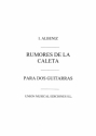 Isaac Albniz, Albeniz Rumores De La Caleta Malaguena Gitarre Buch