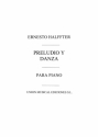 Ernesto Halffter, Preludio Y Danza Para Piano Klavier Buch