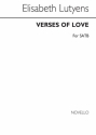 Verses Of Love for mixed choir a cappella score