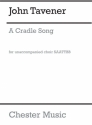 John Tavener: A Cradle Song (SAATTBB) SATB Vocal Score