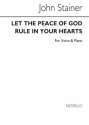 Sir John Stainer, Let The Peace Of God Soprano SATB Organ Accompaniment Chorpartitur