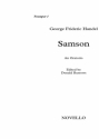 Georg Friedrich Hndel, Samson (Trumpet Parts) Opera Stimme