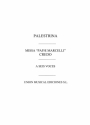 Giovanni Palestrina, Credo De La Misa 'Papae Marcelli' SATB Klavierauszug