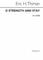 Eric Thiman, O Strength And Stay for SATB Chorus SATB Chorpartitur