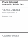 Mixed Bag No.15: Franz Schubert - Three Dances (Score/Parts) Ensemble, Wind Ensemble, Wind Instruments Score and Parts