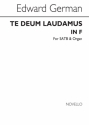 Edward German, Te Deum Laudamus In F (SATB/Organ) SATB and Organ Buch