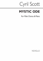 Cyril Scott, Mystic Ode (Sa)/Ttbb/Piano (Sa Are Optional) Piano Accompaniment Men's Voices Chorpartitur