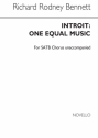 Richard Rodney Bennett, One Equal Music SATB Chorpartitur