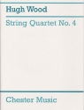 Hugh Wood: String Quartet No.4 Op.34 (Score And Parts) String Quartet Score