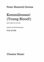 Peter Maxwell Davies: Kommilitonen! (Young Blood!) - Full Score Opera Score