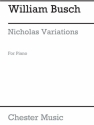 William Busch: Nicholas Variations for Piano Solo Piano Instrumental Work