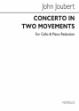 John Joubert, Concerto in Two Movements Cello und Klavier Buch