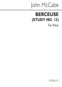 John McCabe, Berceuse (Study No.13) For Piano Klavier Buch