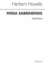 Herbert Howells, Missa Sabrinensis Soprano Tenor Bass Voice SATB Orchestra Stimme