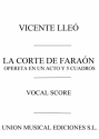 La Corte De Faraon  vocal score (sp)