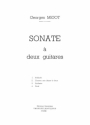 Sonate pour 2 guitares 2 parties